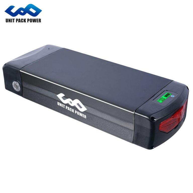 Rear Rack E-Bike Battery – 48V / 52V (20Ah-27Ah) – Standard Cells, 250W-2000W Compatibility