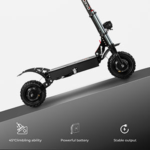 Quickwheel Explorer Folding Electric Scooter – Dual 3000W Motors (6000W Total) 60v 40Ah Samsung Battery, 85km/h Top Speed, 100km Range, High-Performance Adult E-Scooter
