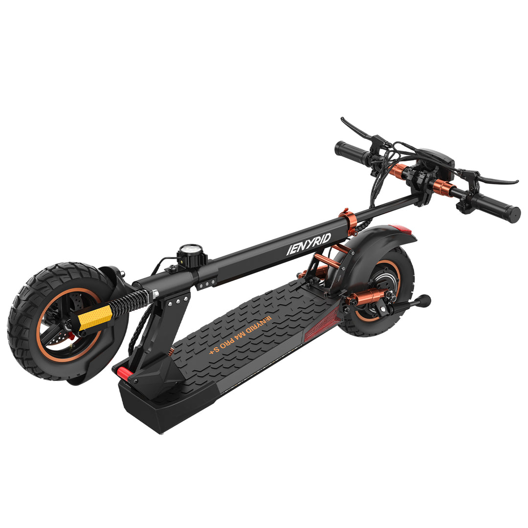 iENYRID M4 Pro S 800W Electric Scooter (No Seat), 48V 10Ah Battery, 10" Off-Road Pneumatic Tires, Top Speed 28 mph, Range 20-30 Miles