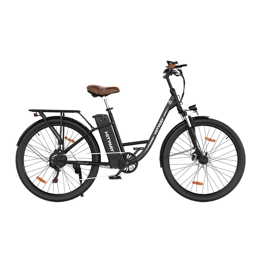 Hitway BK31 2025 Version 250W 28" Step-Through City Electric Bike 36V 13Ah Battery Classic Urban Ride