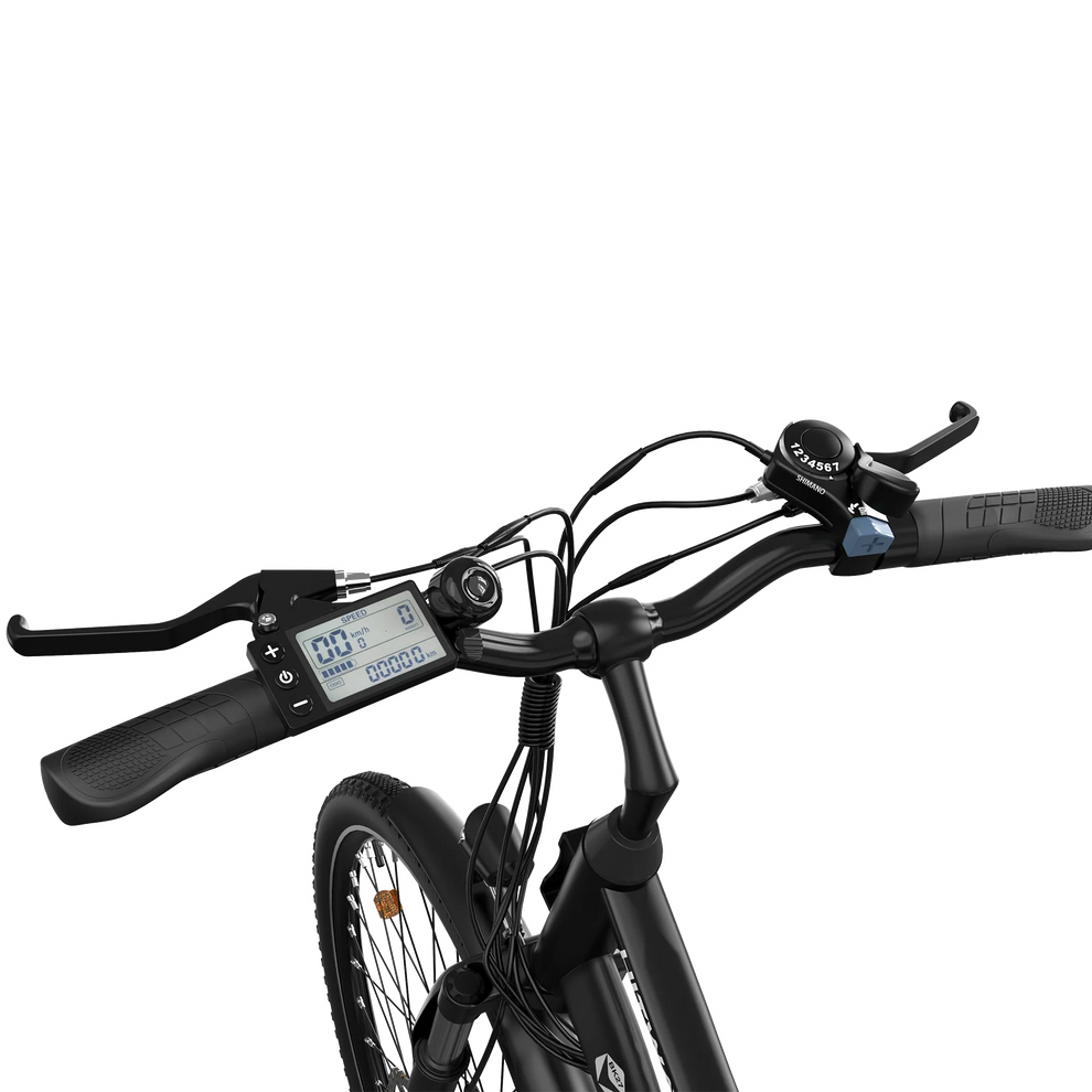 Hitway BK27 2025 Version 250W 28" Trekking Electric Bike 36V 12Ah Battery City Hybrid with Spoked Wheels