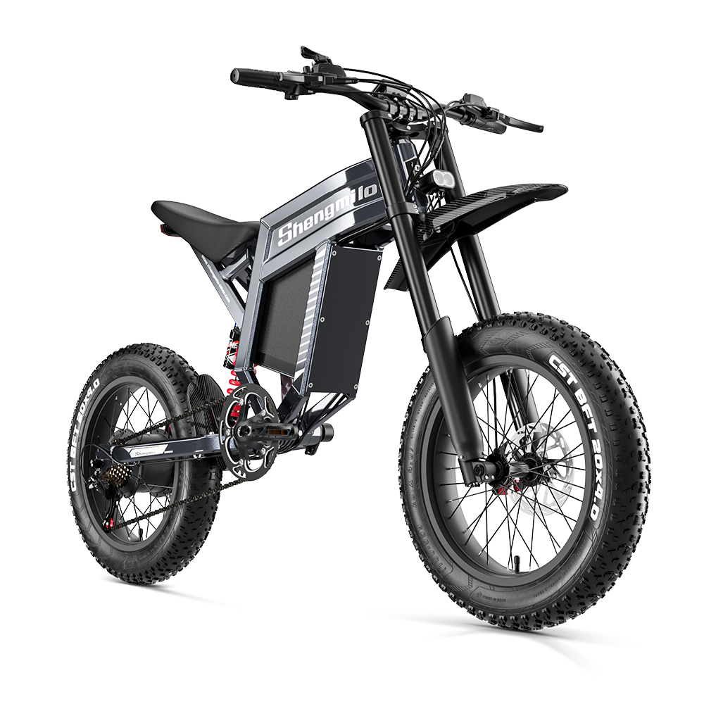SHENGMILO S900 20" All-Terrain Electric Bike 1500W Motor 60V 30Ah Battery