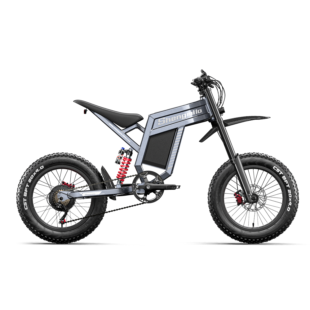SHENGMILO S900 20" All-Terrain Electric Bike 1500W Motor 60V 30Ah Battery