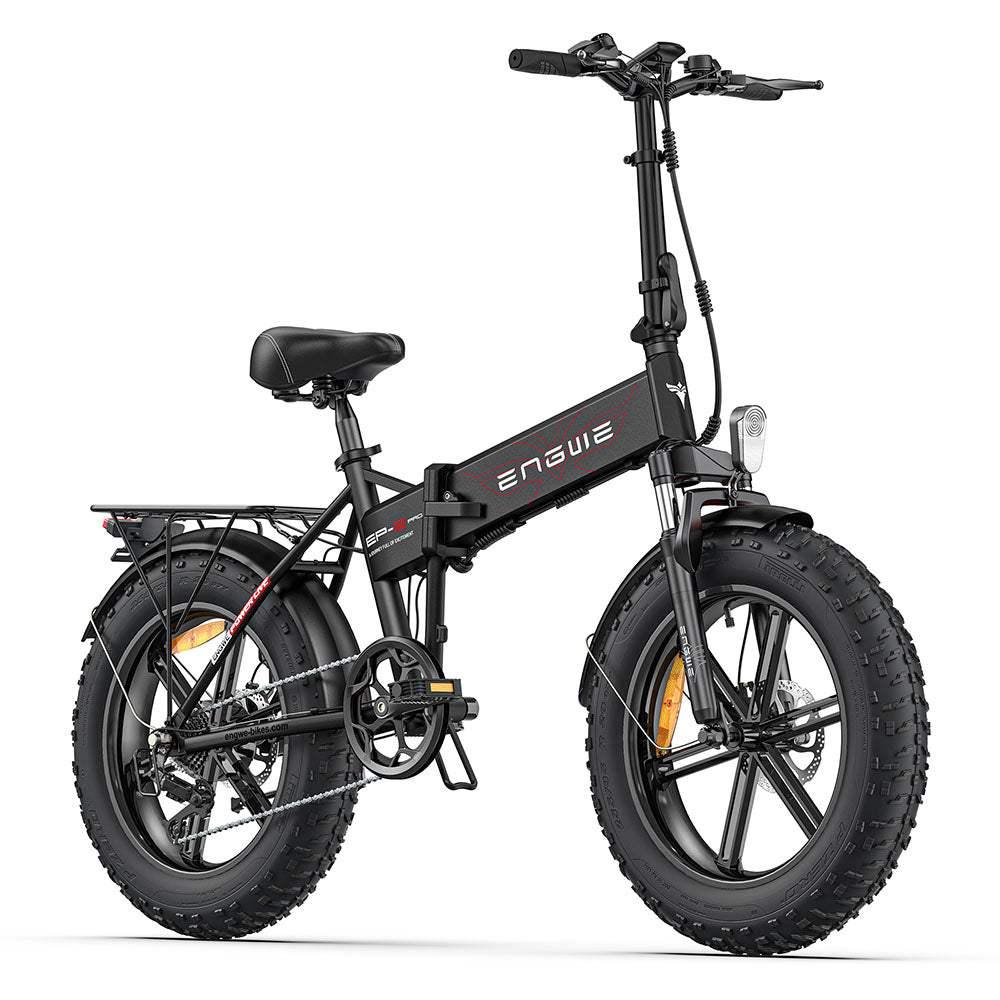 ENGWE EP-2 Pro 2025 Version 750W 20" Foldable Fat Tire Electric Bike 48V 13Ah Battery 45KM/H