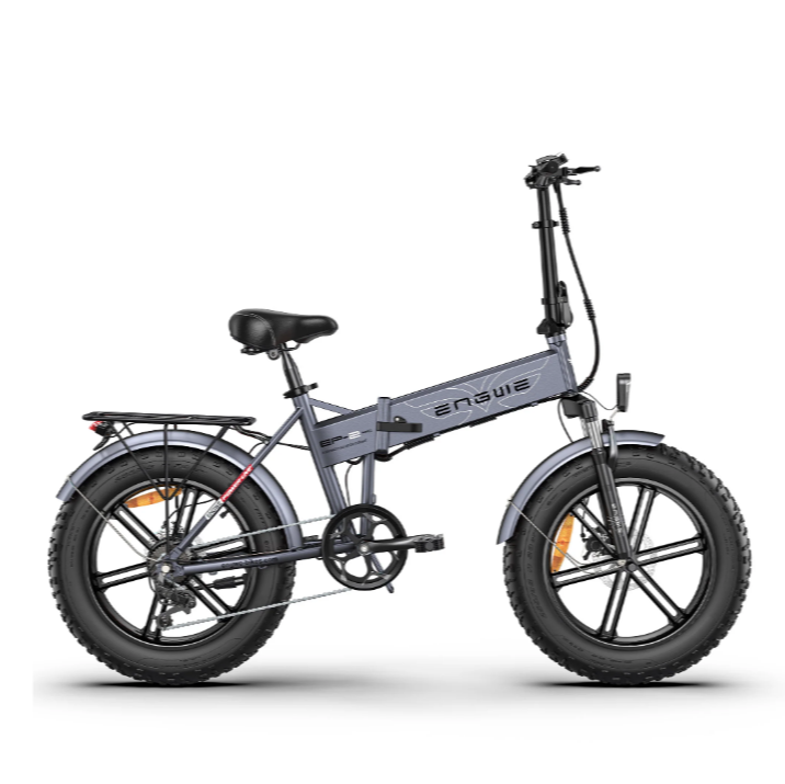 ENGWE EP-2 Pro 2025 Version 750W 20" Foldable Fat Tire Electric Bike 48V 13Ah Battery 45KM/H