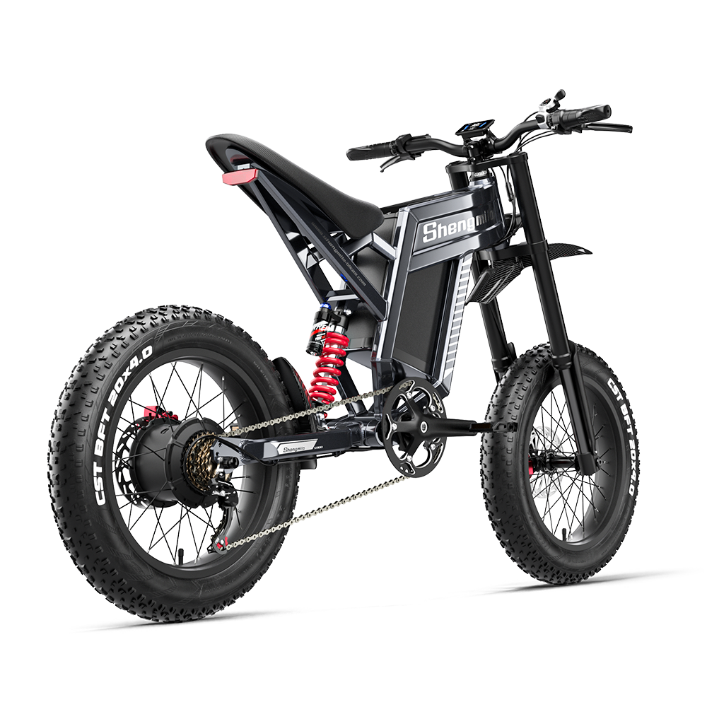 SHENGMILO S900 20" All-Terrain Electric Bike 1500W Motor 60V 30Ah Battery