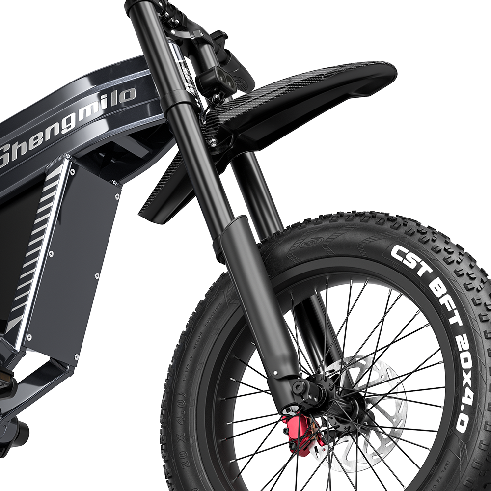 SHENGMILO S900 20" All-Terrain Electric Bike 1500W Motor 60V 30Ah Battery