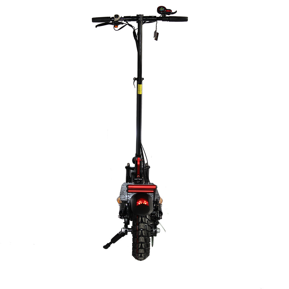 Emanba V-L12 800W 10" Off-Road Electric Scooter 45km/h 48V 13Ah Foldable Commuter with Front+Rear Suspension