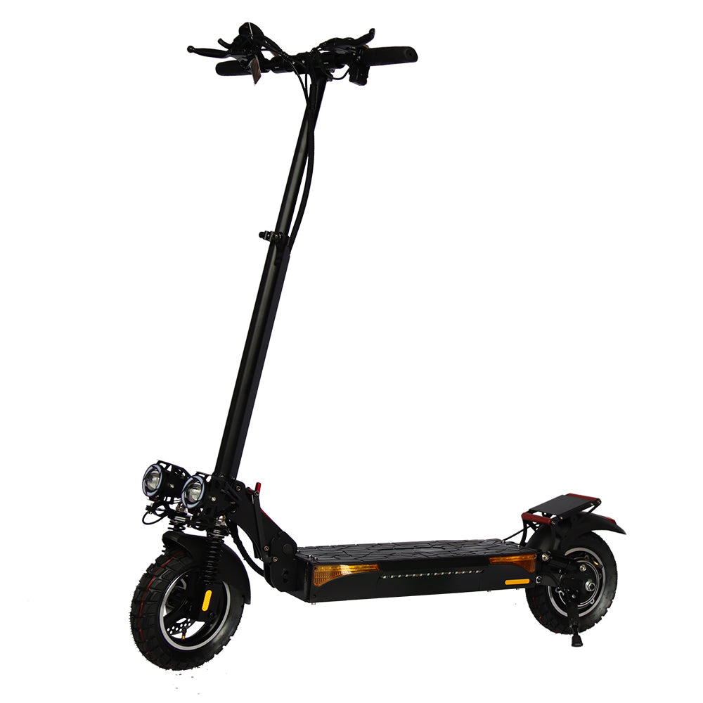 Emanba V-L12 MAX 800W 10" Off-Road Electric Scooter 45km/h 48V 18Ah Foldable Commuter with Front+Rear Suspension