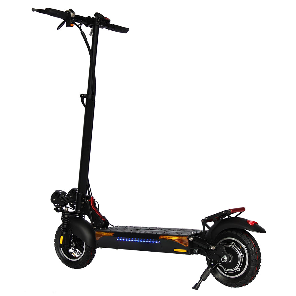 Emanba V-L12 MAX 800W 10" Off-Road Electric Scooter 45km/h 48V 18Ah Foldable Commuter with Front+Rear Suspension