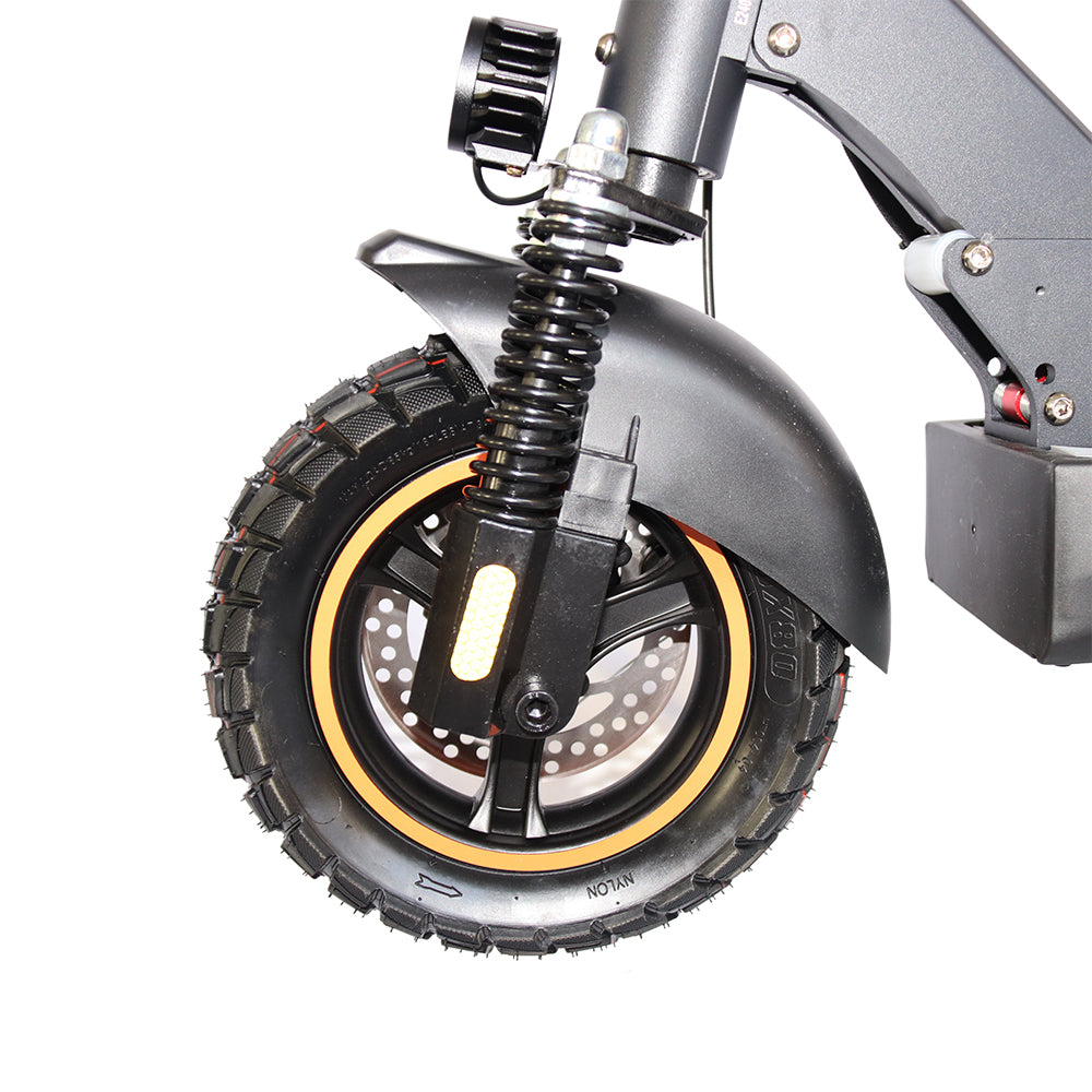 Emanba V-M4 PRO 800W 10" Off-Road Electric Scooter 45km/h 48V 16Ah Foldable Commuter with Front+Rear Suspension