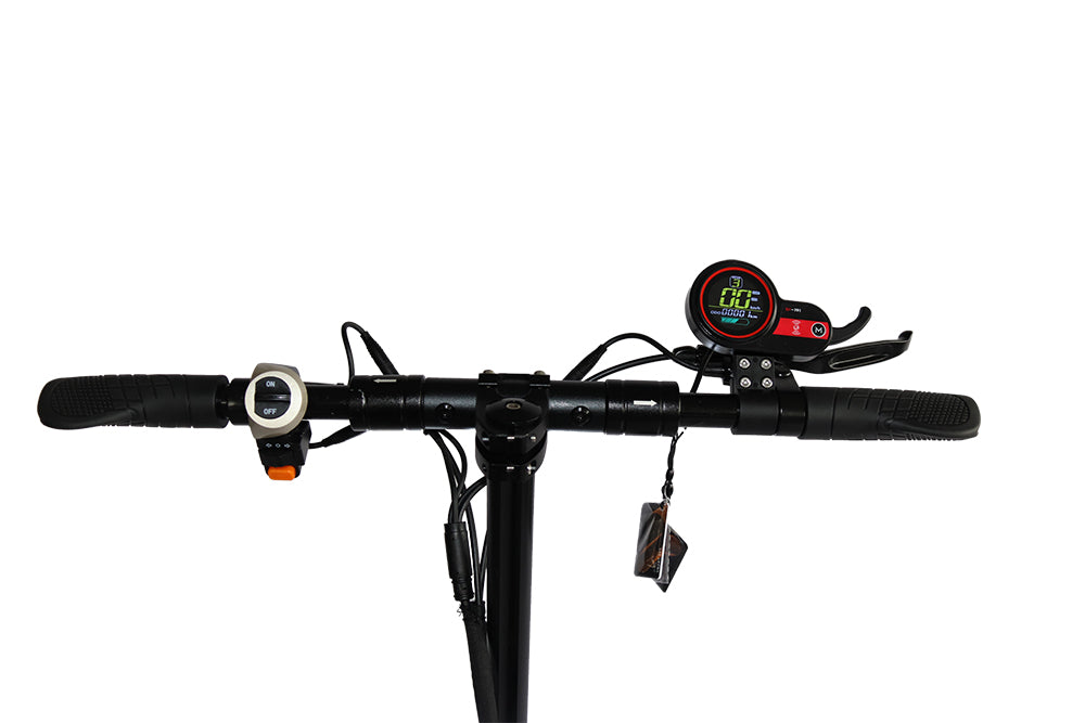 Emanba V-L12 800W 10" Off-Road Electric Scooter 45km/h 48V 13Ah Foldable Commuter with Front+Rear Suspension