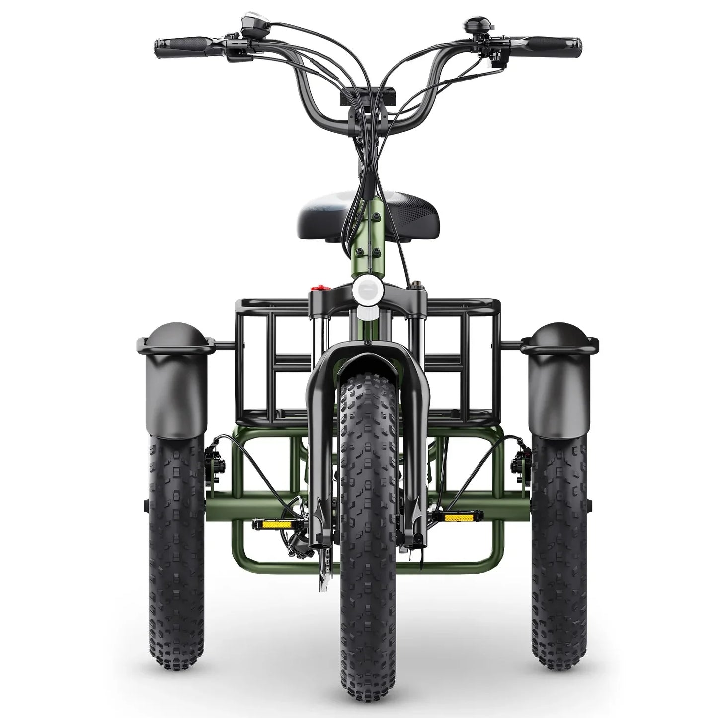 Hidoes ET1 Electric Tricycle – 750W Motor, 48V 20Ah Battery, 3-Wheel E-Trike with Cargo Space