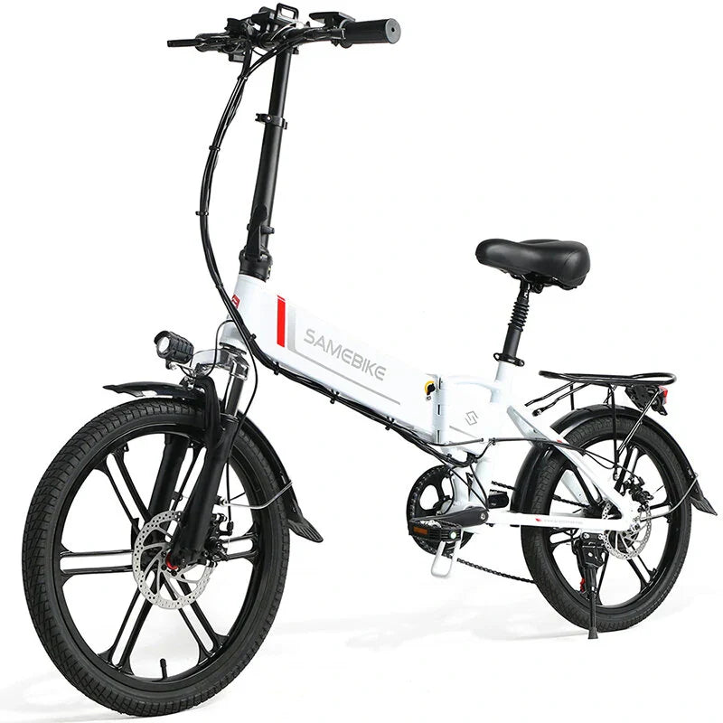 SAMEBIKE 20LVXD30-II 20-Inch Folding E-Bike, 48V 10AH, 350W, Magnesium Alloy Rim