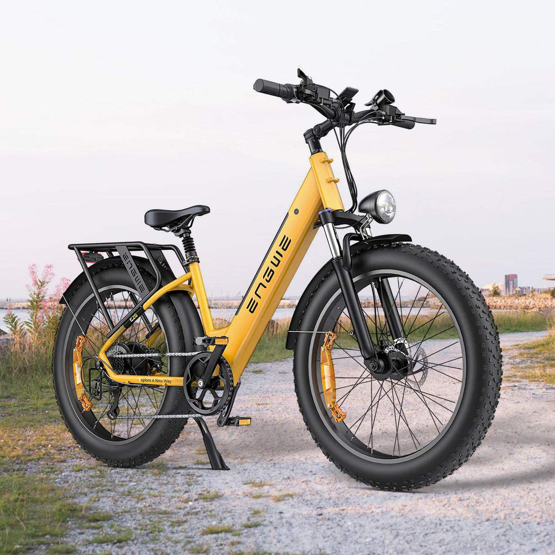 Engwe E26 250W 26" Fat Bike 768Wh Electric Trekking Bike 48V 16Ah SUV E-Bike