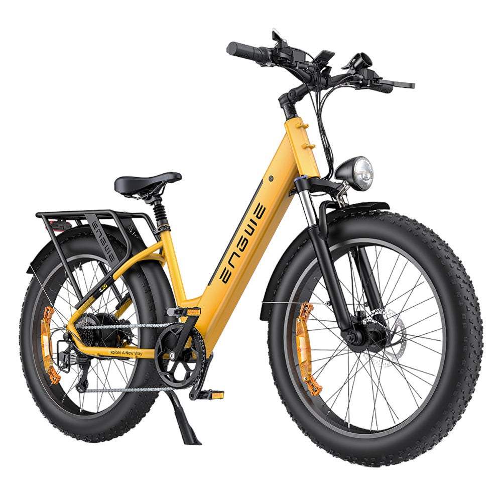 Engwe E26 250W 26" Fat Bike 768Wh Electric Trekking Bike 48V 16Ah SUV E-Bike