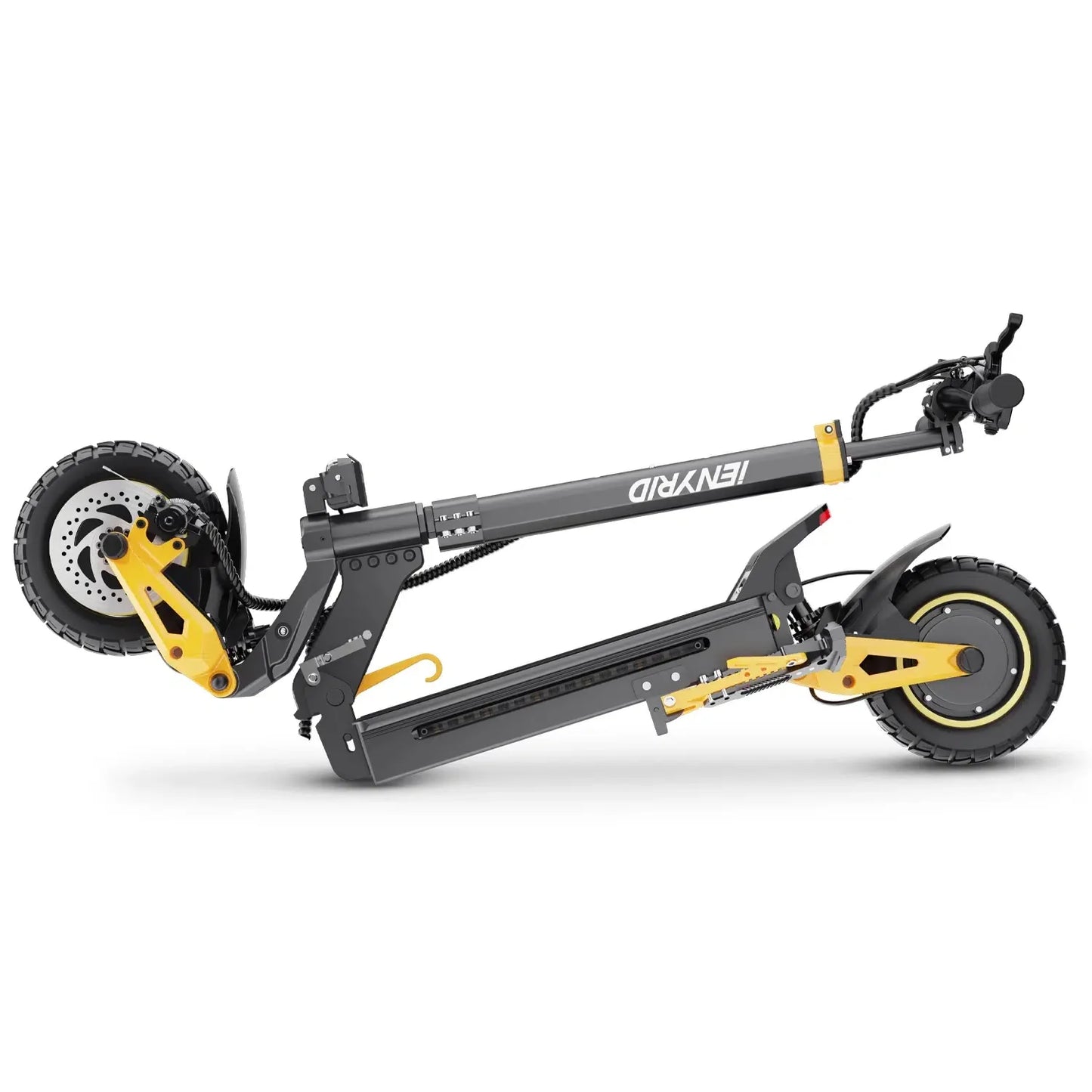 iENYRID ES1 2400W Dual Motor Electric Scooter, 48V 20.8Ah Battery, Off-Road Pneumatic Tires, Top Speed 37 mph, Range 37 Miles