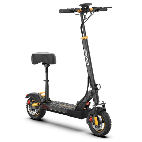 iENYRID M4 Pro S+ 800W Electric Scooter with Seat, 48V 12.5Ah Battery, 10" Off-Road Pneumatic Tires, Top Speed 28 mph, Range 25 Miles
