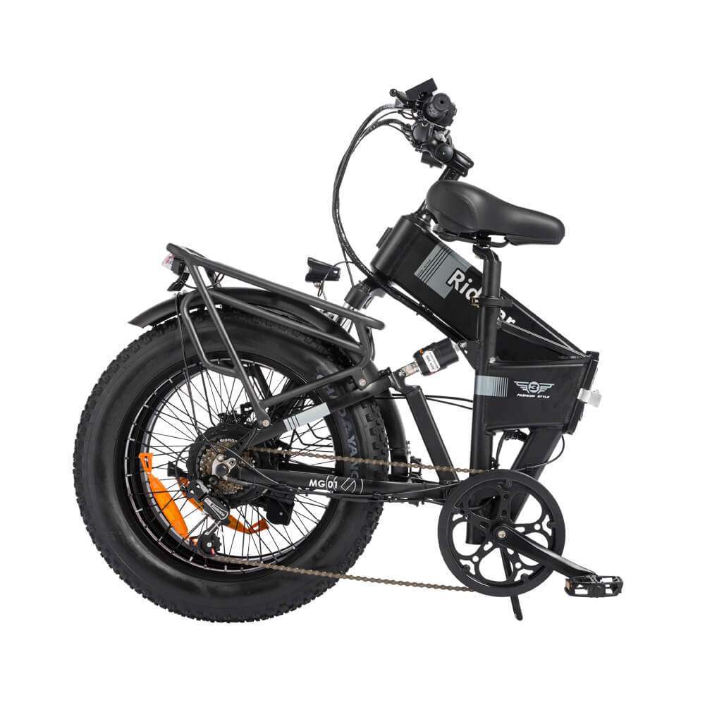 RIDSTAR H20 1000W Fat Tire Foldable Electric Bike – 48V 15Ah Battery, 35-80km Range, Dual Disc Brakes, Full Suspension