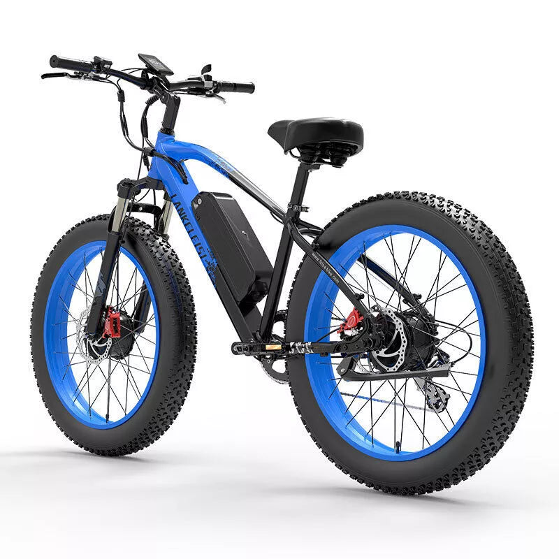 Lankeleisi MG740 PLUS 1000W*2 2000W 26" Fat Bike Dual Motor E-Mountain Bike 48V 20Ah Samsung Battery E-MTB
