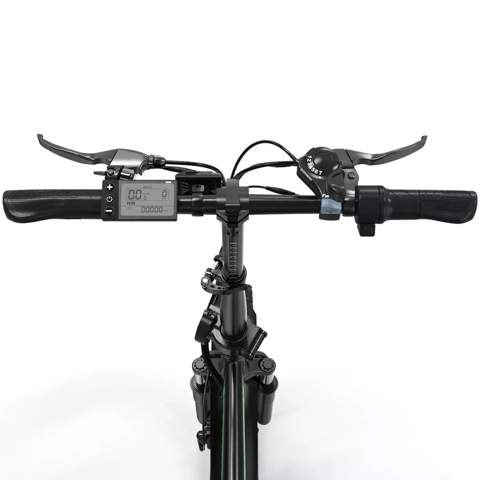 Hitway BK11 2025 Version 250W 20" Foldable Electric Bike 36V 12Ah Battery Compact Step-Through Commuter E-Bike
