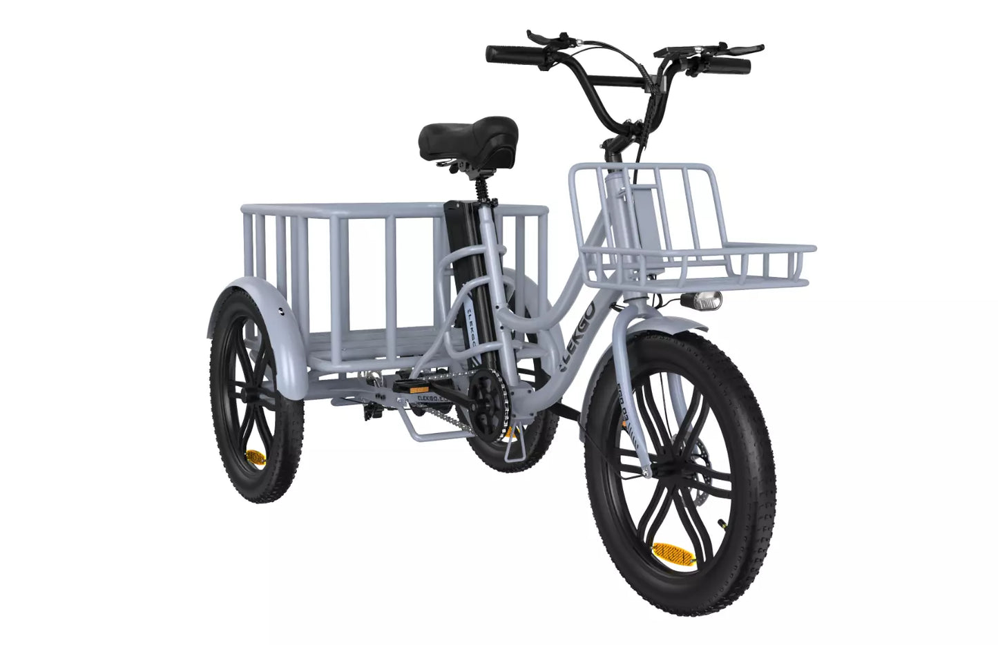 Hitway EGO 03 2025 Version 250W 20" Electric Cargo Trike Tricycle 36V 18Ah Battery Heavy-Duty Delivery & Utility E-Bike
