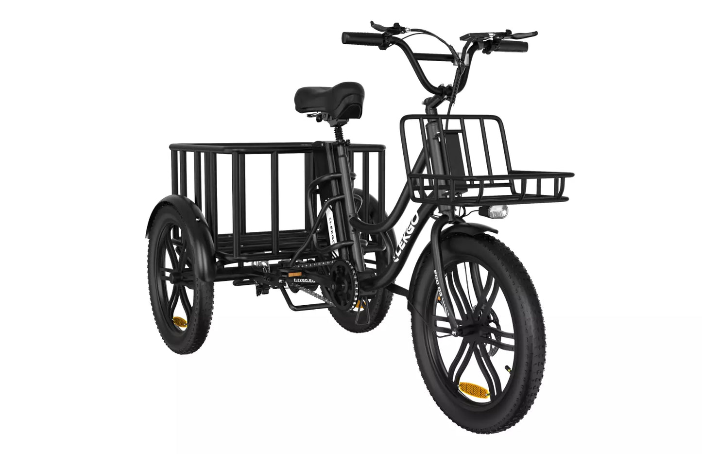 Hitway EGO 03 2025 Version 250W 20" Electric Cargo Trike Tricycle 36V 18Ah Battery Heavy-Duty Delivery & Utility E-Bike