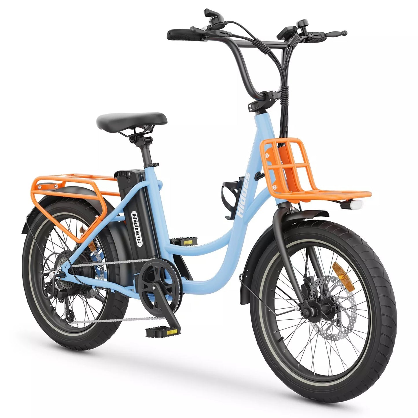 Hidoes C6 Fat Tire E-Bike – 250W Motor, 36V Battery, 24KMH, 40KM Range