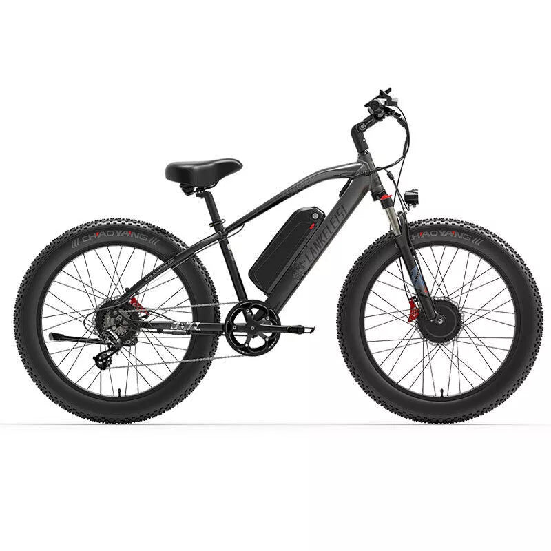Lankeleisi MG740 PLUS 1000W*2 2000W 26" Fat Bike Dual Motor E-Mountain Bike 48V 20Ah Samsung Battery E-MTB