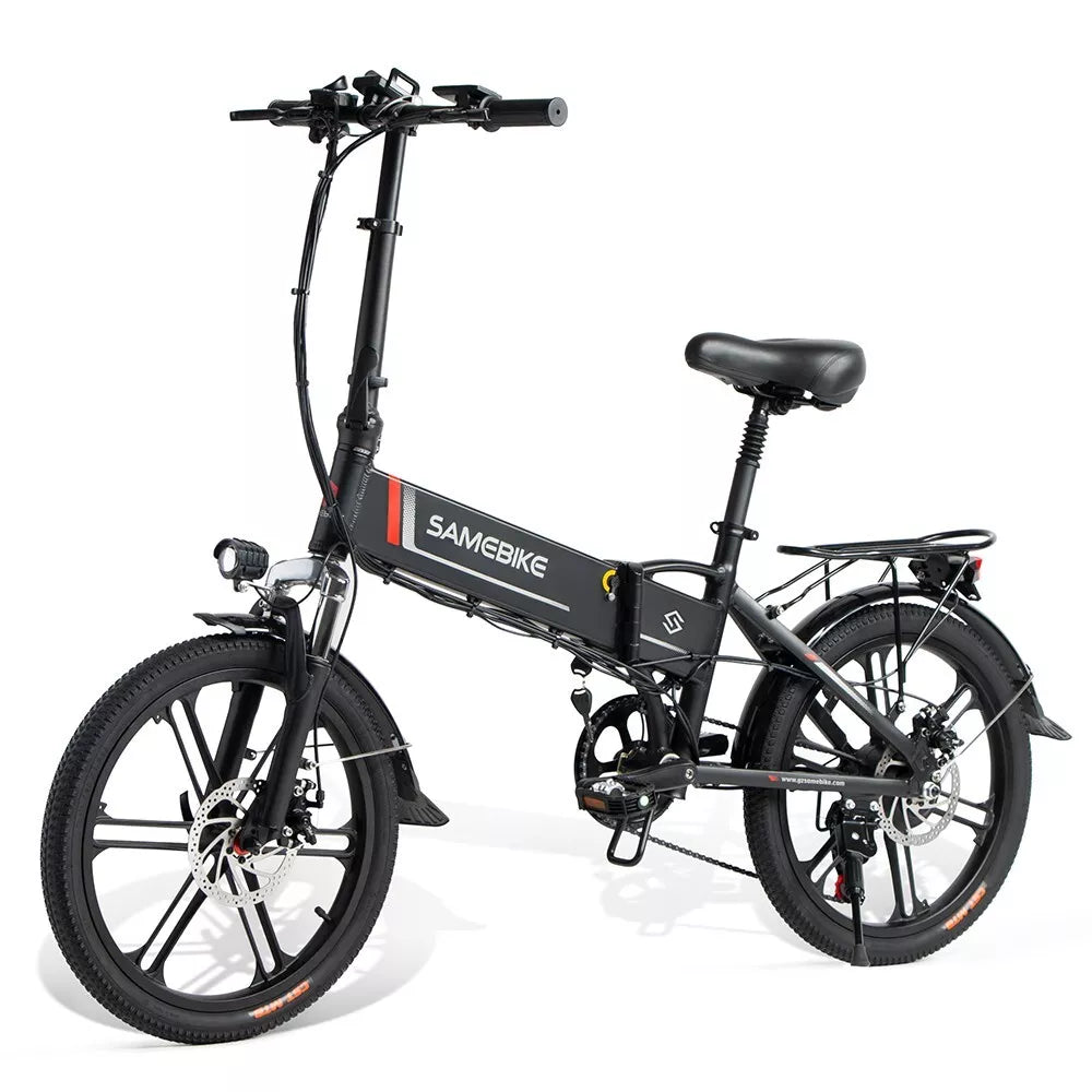 SAMEBIKE 20LVXD30-II 20-Inch Folding E-Bike, 48V 10AH, 350W, Magnesium Alloy Rim