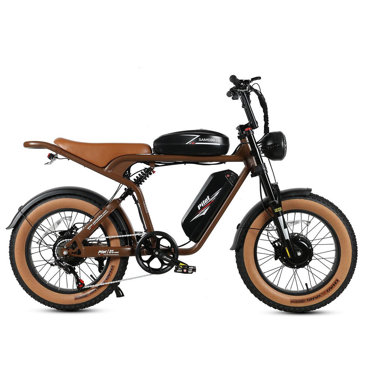 SAMEBIKE M20-III 20-Inch 2000W Fat Tire Electric Bike, 48V 32AH, Hydraulic Brakes