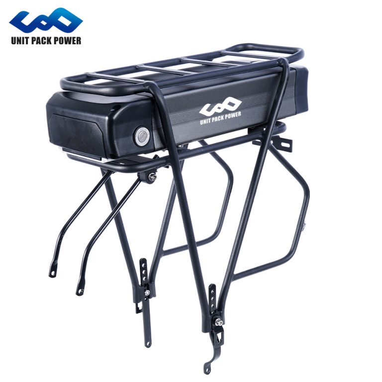 Rear Rack E-Bike Battery – 48V / 52V (20Ah-27Ah) – Standard Cells, 250W-2000W Compatibility