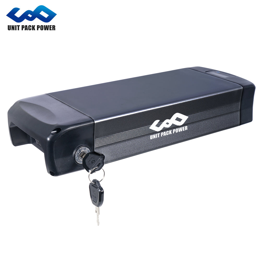 Rear Rack E-Bike Battery – 48V / 52V (20Ah-27Ah) – Standard Cells, 250W-2000W Compatibility