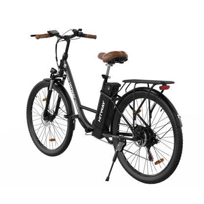 Hitway BK31 2025 Version 250W 28" Step-Through City Electric Bike 36V 13Ah Battery Classic Urban Ride
