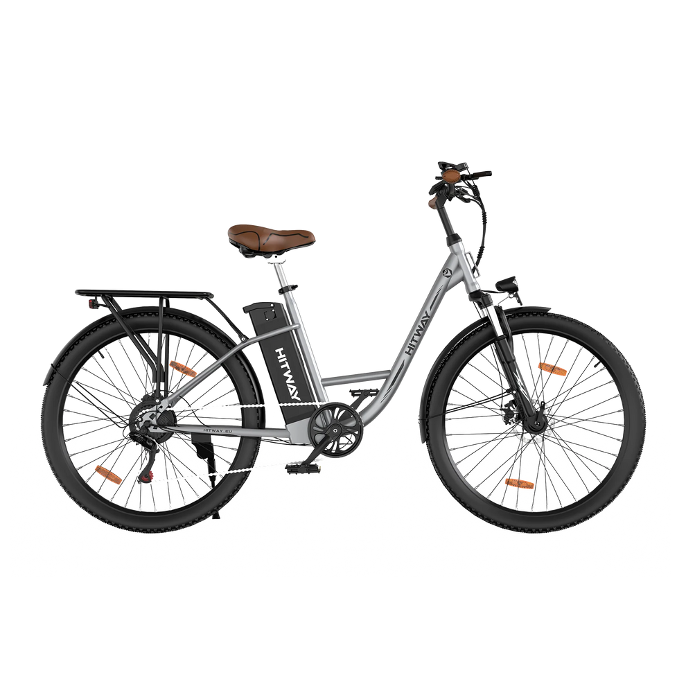Hitway BK31 2025 Version 250W 28" Step-Through City Electric Bike 36V 13Ah Battery Classic Urban Ride