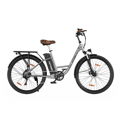 Hitway BK31 2025 Version 250W 28" Step-Through City Electric Bike 36V 13Ah Battery Classic Urban Ride
