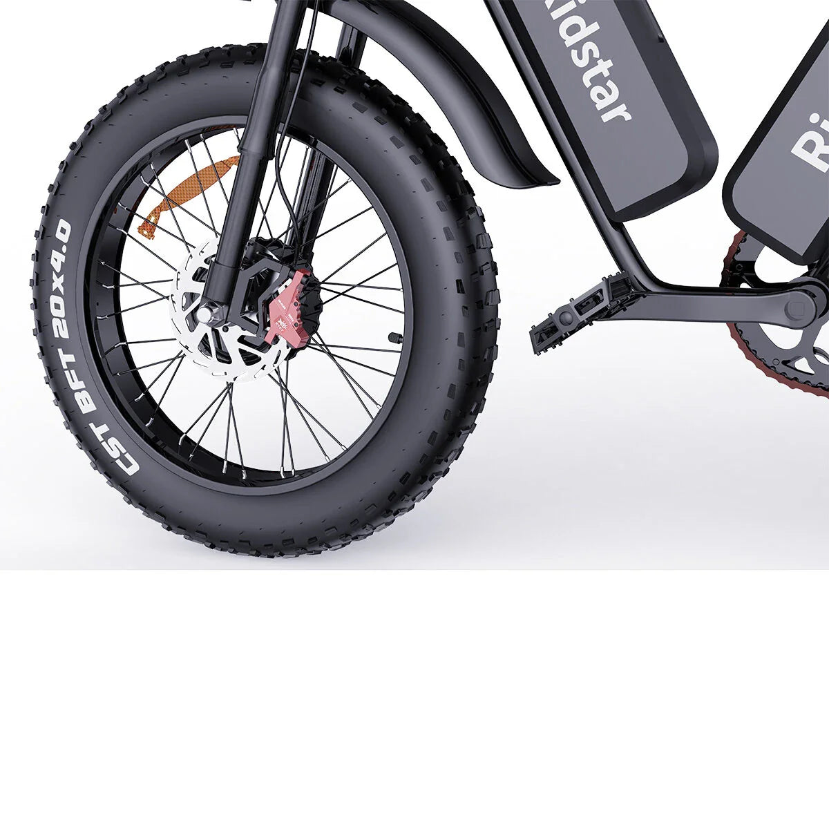 Ridstar Q20 Pro - 2000W Dual Motor E-Bike, 52V 40AH Battery, 20" Fat Tires, Dual Suspension