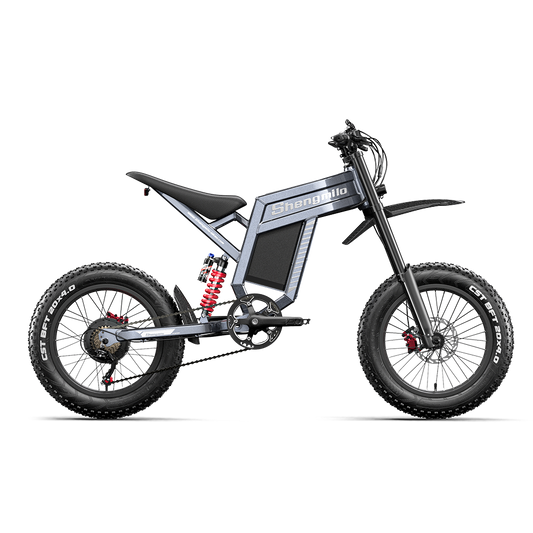 SHENGMILO S900 20" All-Terrain Electric Bike 1500W Motor 60V 30Ah Battery