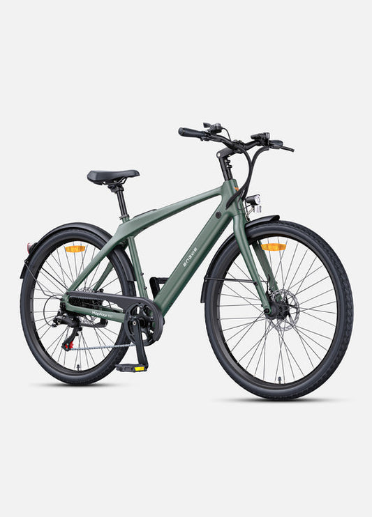 ENGWE MAPFOUR N1 AIR 250W MOTOR 25KM/H 36V 10Ah SAMSUNG Removable Lithium-ion Battery 700*38C Spoke Tires CARBON ELECTRIC BIKE