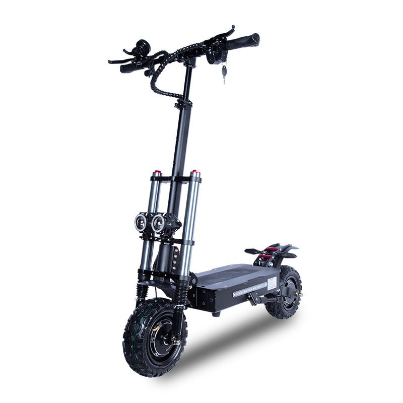Quickwheel Explorer Folding Electric Scooter – Dual 3000W Motors (6000W Total) 60v 40Ah Samsung Battery, 85km/h Top Speed, 100km Range, High-Performance Adult E-Scooter