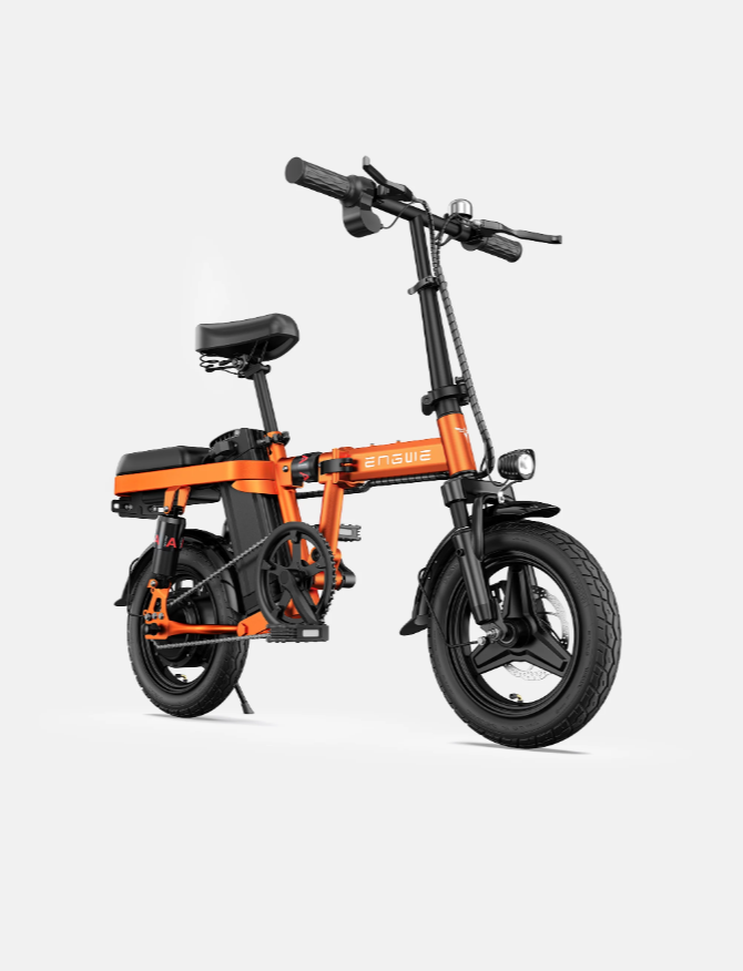 Engwe T14 250W 14" Folding Electric Bike 480Wh Trekking Mini E-bike 48V 10Ah Battery