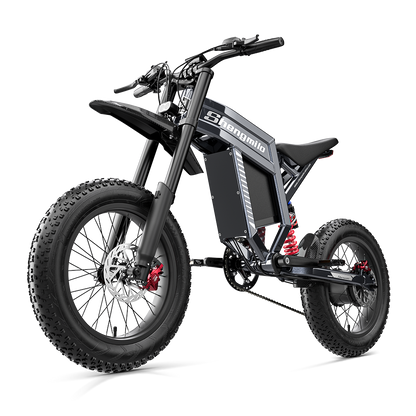 SHENGMILO S900 20" All-Terrain Electric Bike 1500W Motor 60V 30Ah Battery