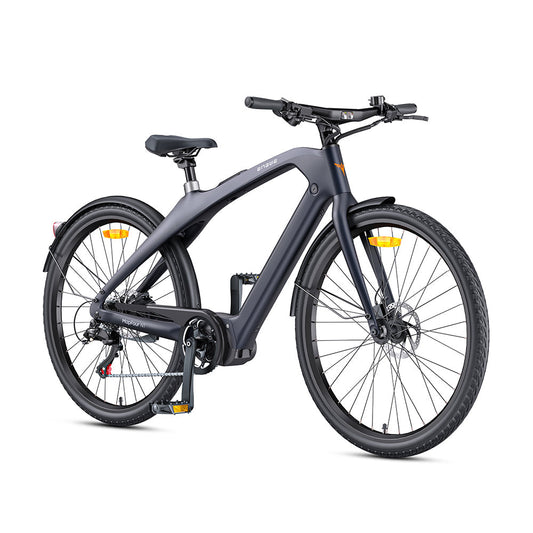 Engwe MapFour N1 Pro 250W Mid-Drive Motor 25km/h 36V 360Wh Lithium-Ion Battery 700x42C Carbon Fiber City E-Bike with App Support Electric Bike