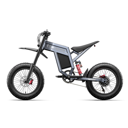 SHENGMILO S900 20" All-Terrain Electric Bike 1500W Motor 60V 30Ah Battery