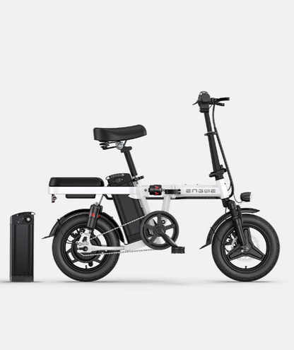 Engwe T14 250W 14" Folding Electric Bike 480Wh Trekking Mini E-bike 48V 10Ah Battery