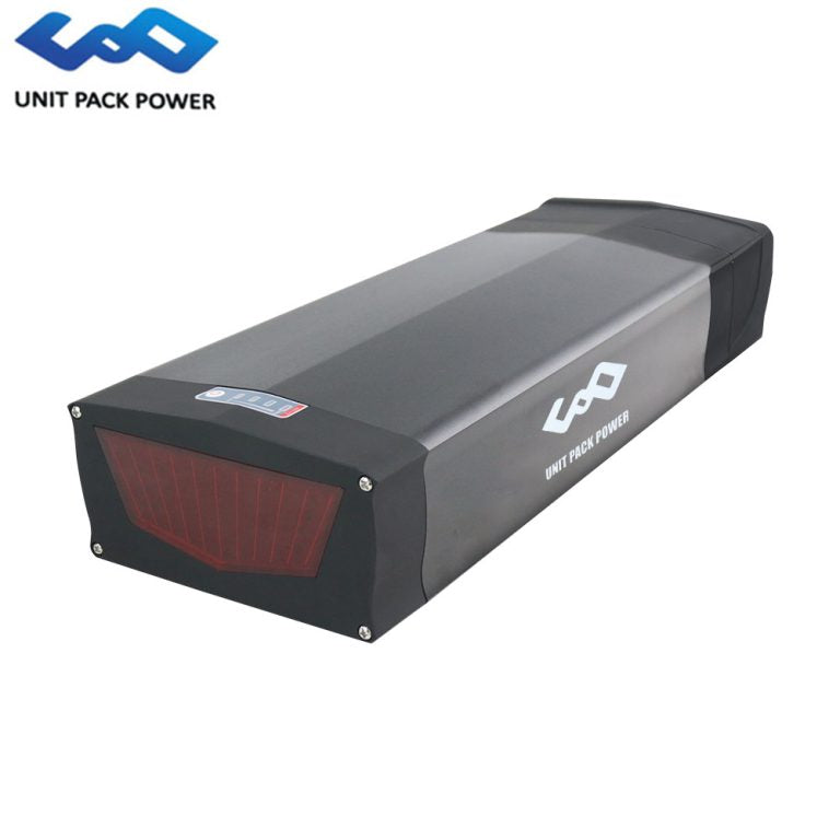 Rear Rack E-Bike Battery – 48V / 52V (20Ah-27Ah) – Standard Cells, 250W-2000W Compatibility