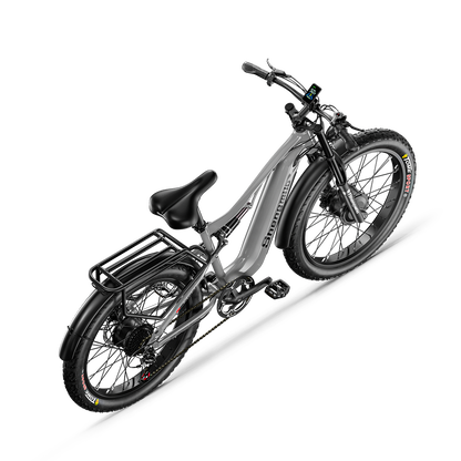 SHENGMILO S600 26" Electric Mountain Bike 2000W Dual Motor 48V 17.5Ah Battery