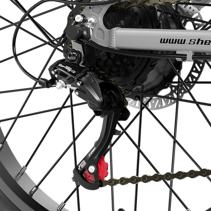 SHENGMILO S600 26" Electric Mountain Bike 2000W Dual Motor 48V 17.5Ah Battery