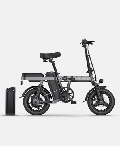 Engwe T14 250W 14" Folding Electric Bike 480Wh Trekking Mini E-bike 48V 10Ah Battery
