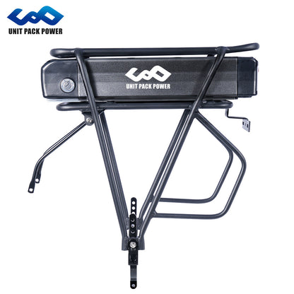 Rear Rack E-Bike Battery – 48V / 52V (20Ah-27Ah) – Standard Cells, 250W-2000W Compatibility